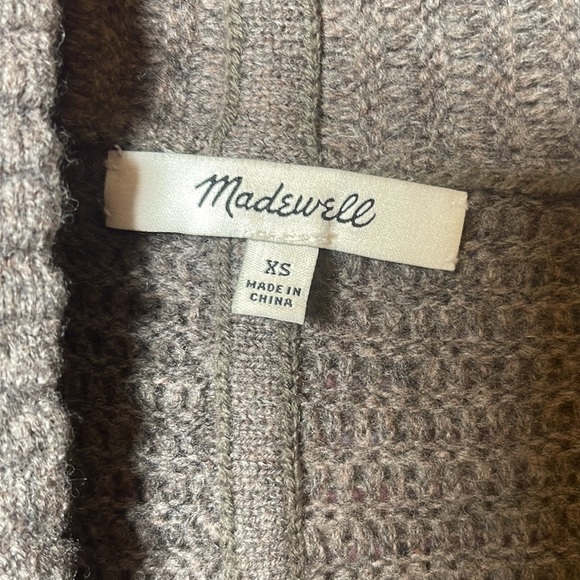 Madewell Oversized Fulton Cardigan Sweater XS - Picture 3 of 4